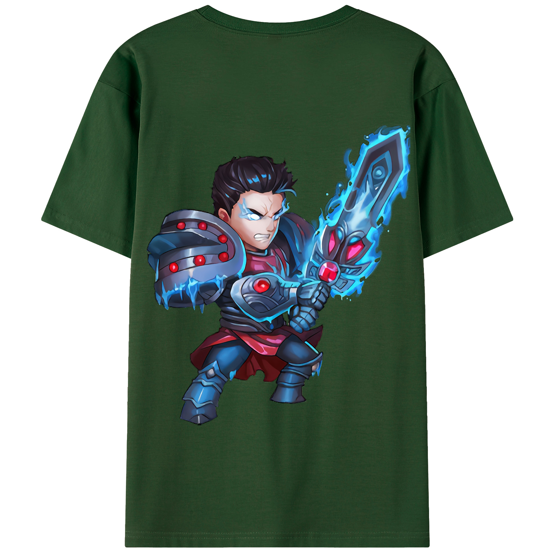 リーグ・オブ・レジェンド League of Legends LOL 綿100％半袖Tシャツ（背面プリント）